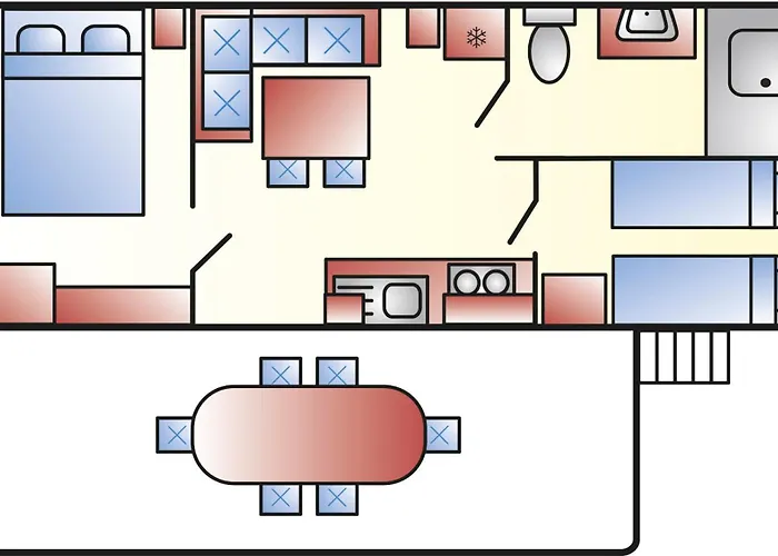 Albatross Mobile Homes On Solaris Fkk-naturist 3* Poreč